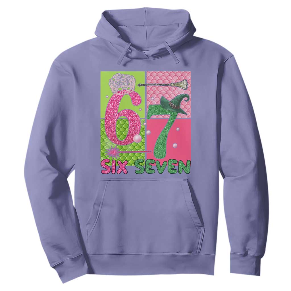 I Was Six Now I Am Seven Hoodie Fantasy Birthday Girl TS12 Violet Print Your Wear
