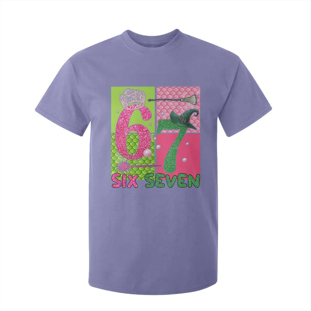 I Was Six Now I Am Seven T Shirt For Kid Fantasy Birthday Girl TS12 Violet Print Your Wear