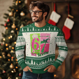 I Was Six Now I Am Seven Ugly Christmas Sweater Fantasy Birthday Girl TS12 Beige Green Print Your Wear