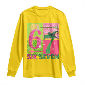 I Was Six Now I Am Seven Long Sleeve Shirt Fantasy Birthday Girl TS12 Daisy Print Your Wear