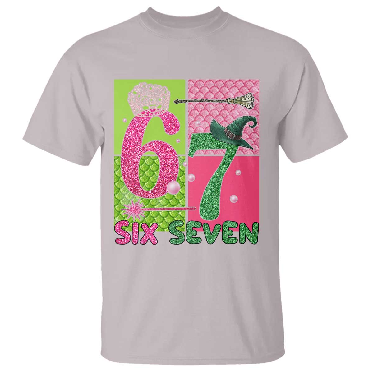 I Was Six Now I Am Seven T Shirt Fantasy Birthday Girl TS12 Ice Gray Print Your Wear