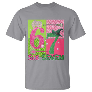 I Was Six Now I Am Seven T Shirt Fantasy Birthday Girl TS12 Sport Gray Print Your Wear