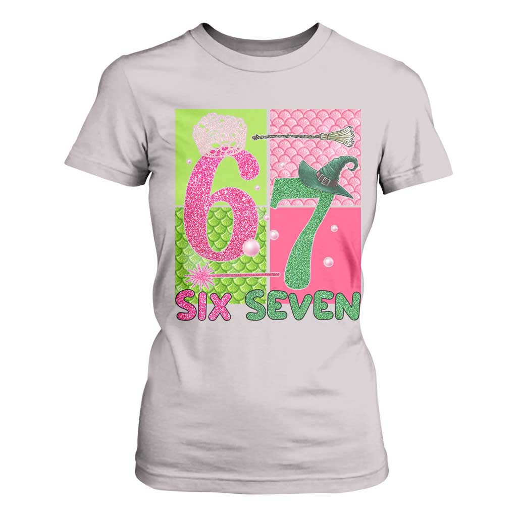 I Was Six Now I Am Seven T Shirt For Women Fantasy Birthday Girl TS12 Ice Gray Print Your Wear