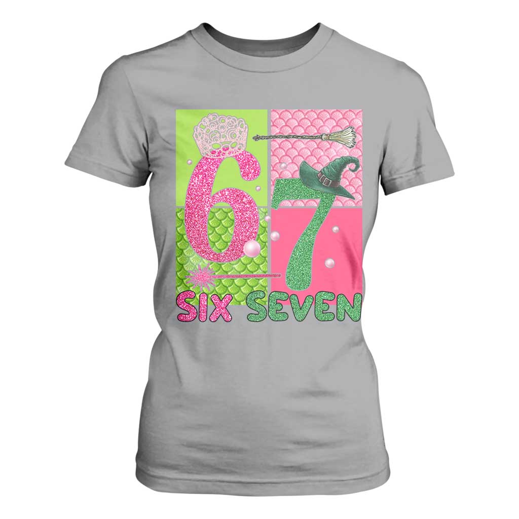I Was Six Now I Am Seven T Shirt For Women Fantasy Birthday Girl TS12 Sport Gray Print Your Wear
