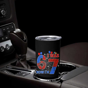 I Was 6 Now I Am 7 Tumbler Cup Funny Spider Birthday Boy TS12 Print Your Wear