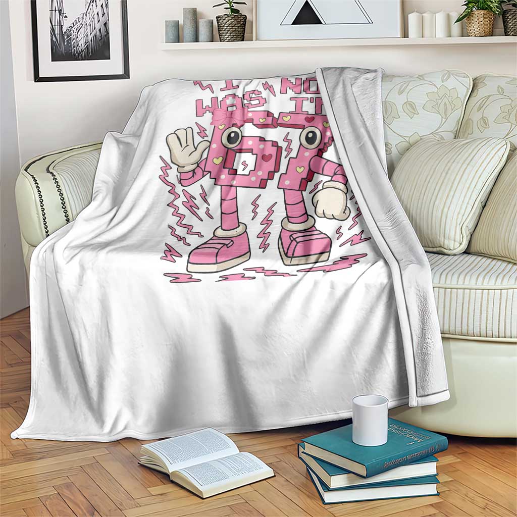 Seven Years Old Birthday Girl Throw Blanket I Was 6 Now I Am 7 TS12 Print Your Wear