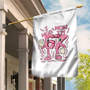 Seven Years Old Birthday Girl Garden Flag I Was 6 Now I Am 7 TS12 Print Your Wear