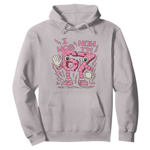 Seven Years Old Birthday Girl Hoodie I Was 6 Now I Am 7 TS12 Ice Gray Print Your Wear