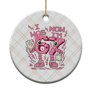 Seven Years Old Birthday Girl Ceramic Ornament I Was 6 Now I Am 7 TS12 1pc Christmas Plaid Print Your Wear