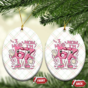 Seven Years Old Birthday Girl Ceramic Ornament I Was 6 Now I Am 7 TS12 Print Your Wear