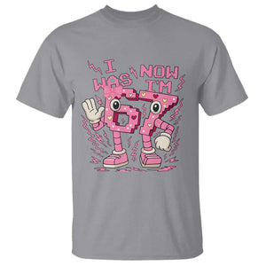 Seven Years Old Birthday Girl T Shirt I Was 6 Now I Am 7 TS12 Sport Gray Print Your Wear