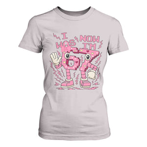 Seven Years Old Birthday Girl T Shirt For Women I Was 6 Now I Am 7 TS12 Ice Gray Print Your Wear