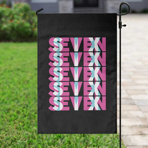 Six Seven Glitch Optical Illusion Meme Garden Flag Funny Gen Z Alpha Gift TS12 Print Your Wear