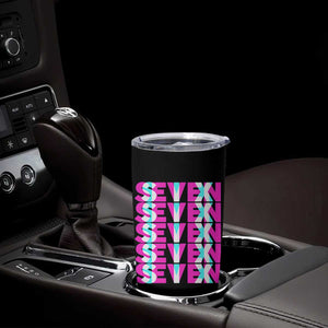 Six Seven Glitch Optical Illusion Meme Tumbler Cup Funny Gen Z Alpha Gift TS12 Print Your Wear