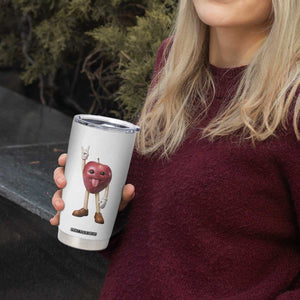 Funny Apple With Face Wapple Meme Tumbler Cup TS12 Print Your Wear
