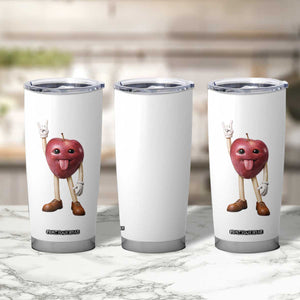 Funny Apple With Face Wapple Meme Tumbler Cup TS12 Print Your Wear