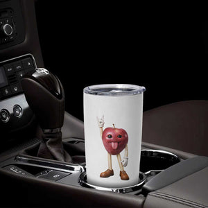 Funny Apple With Face Wapple Meme Tumbler Cup TS12 Print Your Wear