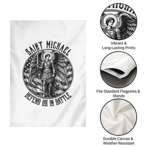 Saint Michael Defend Us In Battle Garden Flag American Flag Patriotic TS12 Print Your Wear