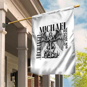 Saint Michael Archangel Defende Nos In Proelio Garden Flag Christian Faith Gift TS12 Print Your Wear