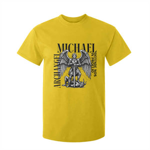Saint Michael Archangel Defende Nos In Proelio T Shirt For Kid Christian Faith Gift TS12 Daisy Print Your Wear