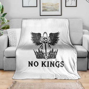 No Kings Throw Blanket St Michael Archangel Victory Over Tyranny TS12 Print Your Wear