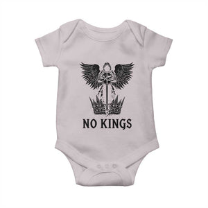 No Kings Baby Onesie St Michael Archangel Victory Over Tyranny TS12 Ice Gray Print Your Wear