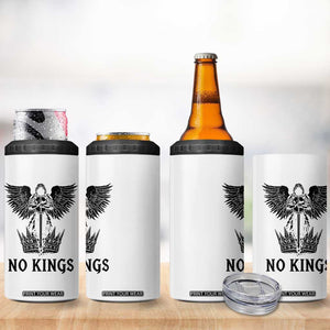 No Kings 4 in 1 Can Cooler Tumbler St Michael Archangel Victory Over Tyranny TS12 Print Your Wear