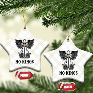 No Kings Ceramic Ornament St Michael Archangel Victory Over Tyranny TS12 Print Your Wear