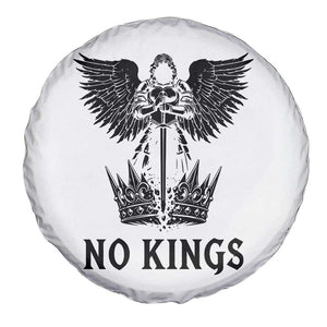 No Kings Spare Tire Cover St Michael Archangel Victory Over Tyranny TS12 Print Your Wear