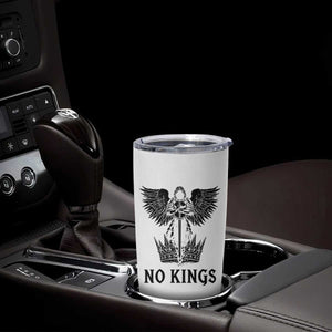 No Kings Tumbler Cup St Michael Archangel Victory Over Tyranny TS12 Print Your Wear