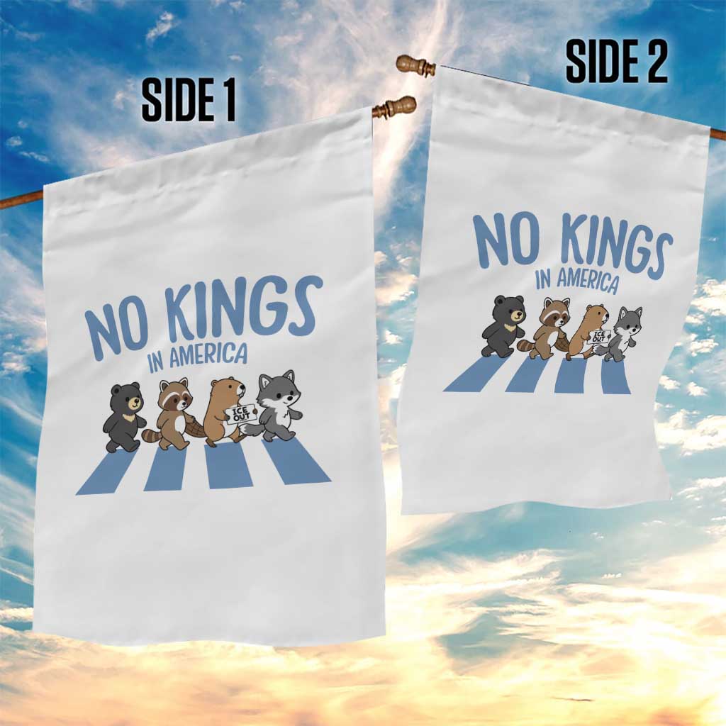 Funny No Kings Cute Forest Animals Garden Flag Gift For Animal Lovers TS12 Print Your Wear