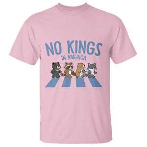 Funny No Kings Cute Forest Animals T Shirt Gift For Animal Lovers TS12 Light Pink Print Your Wear