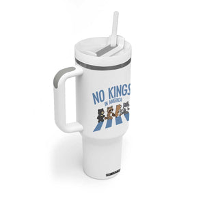 Funny No Kings Cute Forest Animals Tumbler With Handle Gift For Animal Lovers TS12 Print Your Wear