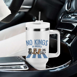 Funny No Kings Cute Forest Animals Tumbler With Handle Gift For Animal Lovers TS12 Print Your Wear