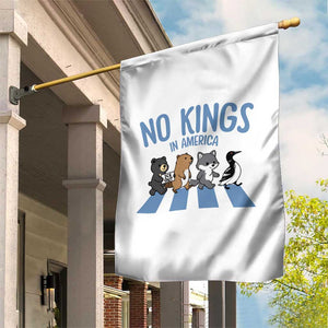 Funny Political No Kings In America Garden Flag Gift For Animal Lovers TS12 Print Your Wear