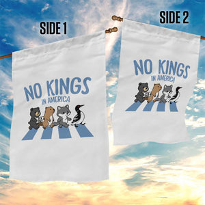 Funny Political No Kings In America Garden Flag Gift For Animal Lovers TS12 Print Your Wear