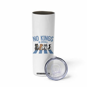 Funny Political No Kings In America Skinny Tumbler Gift For Animal Lovers TS12 Print Your Wear