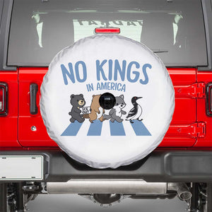 Funny Political No Kings In America Spare Tire Cover Gift For Animal Lovers TS12 White Print Your Wear