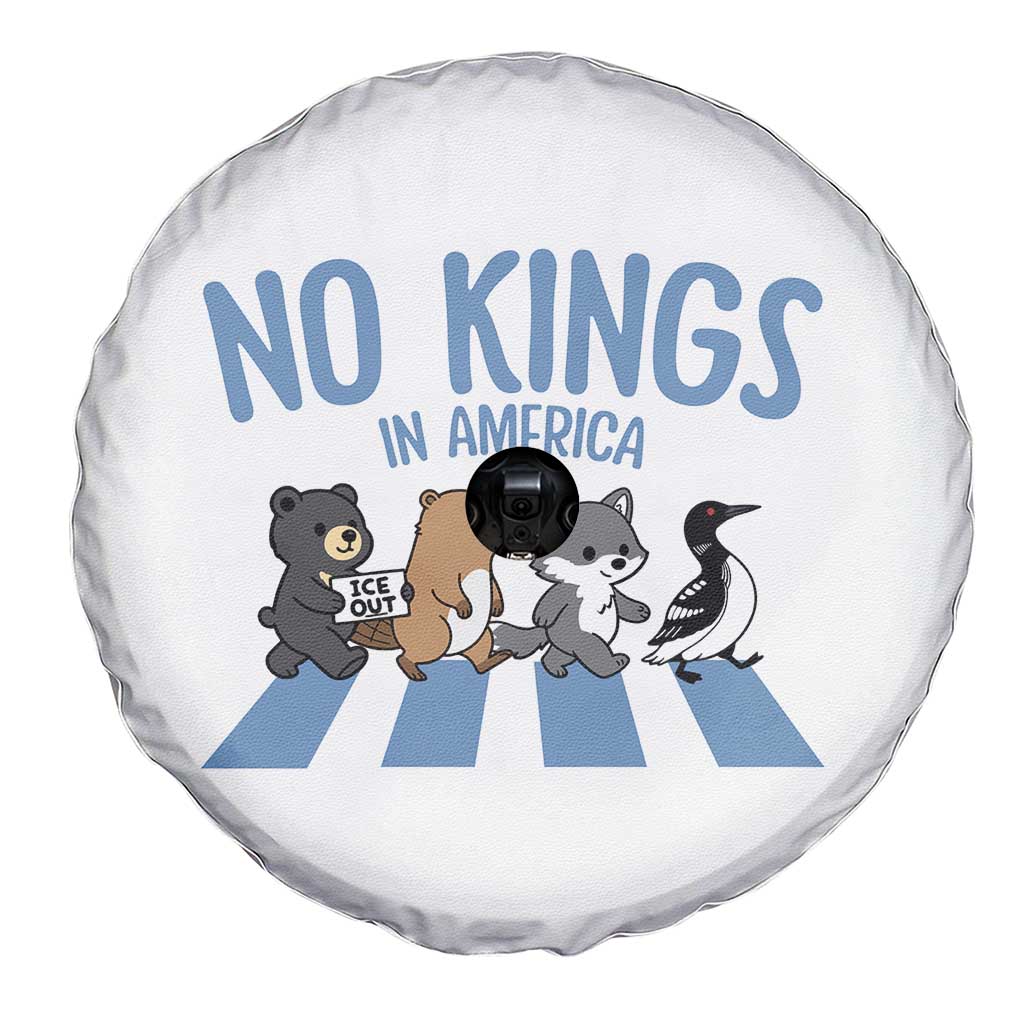 Funny Political No Kings In America Spare Tire Cover Gift For Animal Lovers TS12 Print Your Wear