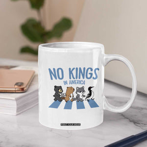 Funny Political No Kings In America Coffee Mug Gift For Animal Lovers TS12 Print Your Wear