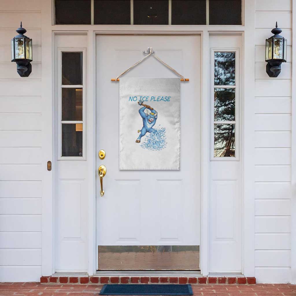 No Ice Please Garden Flag Funny Babe The Blue Ox Minnesota Folklore TS12 Print Your Wear