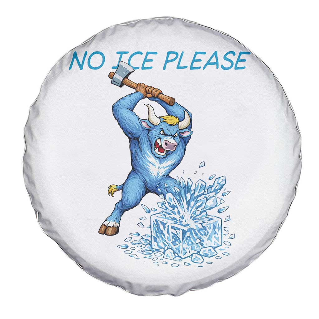 No Ice Please Spare Tire Cover Funny Babe The Blue Ox Minnesota Folklore TS12 Print Your Wear