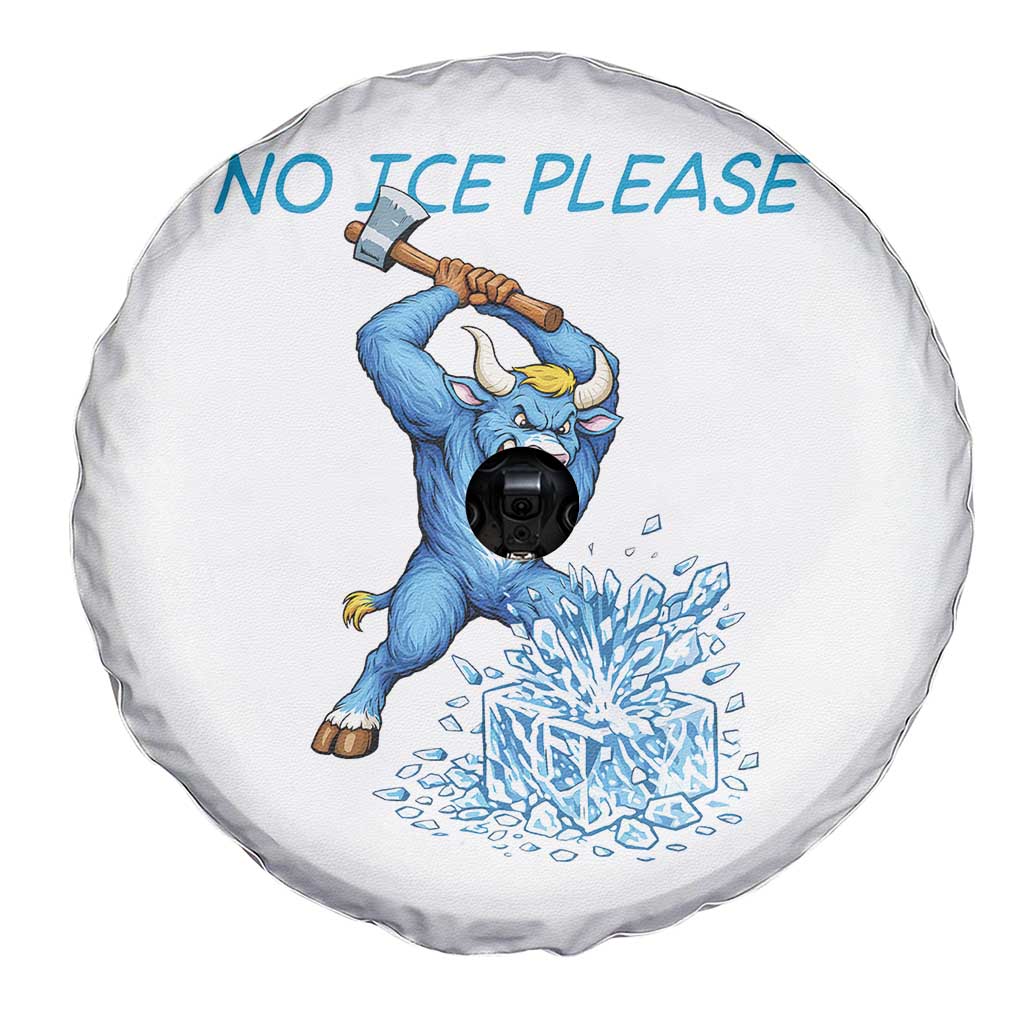 No Ice Please Spare Tire Cover Funny Babe The Blue Ox Minnesota Folklore TS12 Print Your Wear