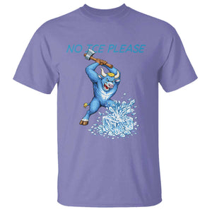 No Ice Please T Shirt Funny Babe The Blue Ox Minnesota Folklore TS12 Violet Print Your Wear