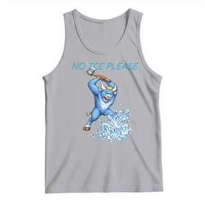 No Ice Please Tank Top Funny Babe The Blue Ox Minnesota Folklore TS12 Athletic Heather Print Your Wear