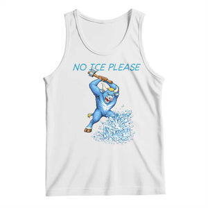 No Ice Please Tank Top Funny Babe The Blue Ox Minnesota Folklore TS12 White Print Your Wear