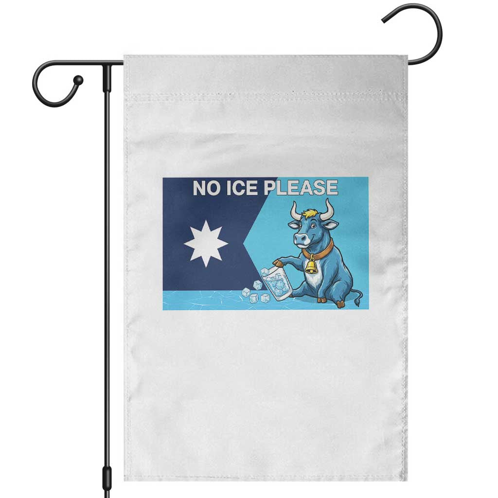 Funny Political Folklore Babe The Blue Ox Garden Flag No Ice Please TS12 White Print Your Wear