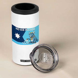 Funny Political Folklore Babe The Blue Ox 4 in 1 Can Cooler Tumbler No Ice Please TS12 Print Your Wear