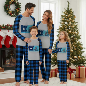 Funny Political Folklore Babe The Blue Ox Plaid Pajama Set No Ice Please TS12 Blue Plaid Print Your Wear