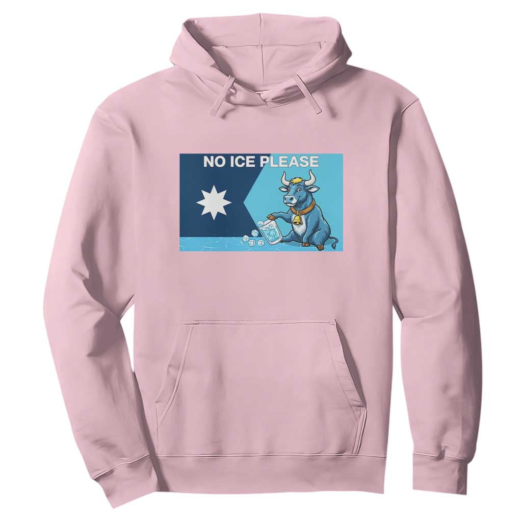 Funny Political Folklore Babe The Blue Ox Hoodie No Ice Please TS12 Light Pink Print Your Wear